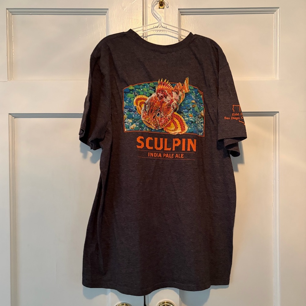 Ballast Point /Sculpin Tee Shirt (SAN DIEGO), Sz XL